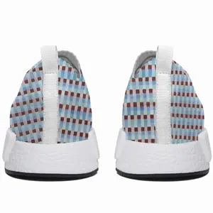 Men Caput Mortuum Light Blue NM-1 Popcorn Shoes