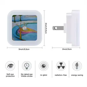 Distracted Sensor Night Light (Square)