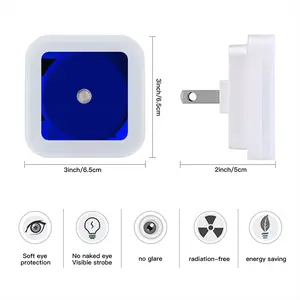 Bigbluebuttonbunch Sensor Night Light (Square)