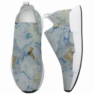 Men Peonies In The Stars NM-1 Popcorn Shoes