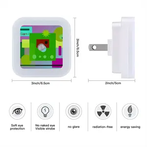 C_V_Bcx_2 Sensor Night Light (Square)