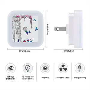 Cliffs Of Insanity Sensor Night Light (Square)