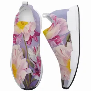 Men The Kingdom Of Peonies NM-1 Popcorn Shoes