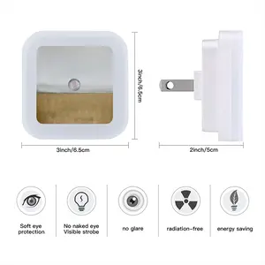 Untitled 21E Sensor Night Light (Square)