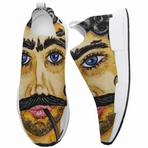 Men Ataman - Watercolor Man Cossack People Mustache NM-1 Popcorn Shoes