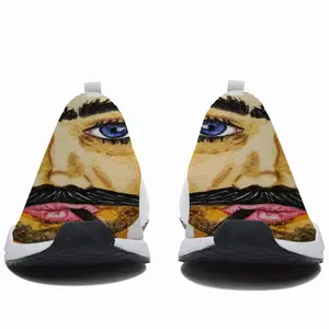 Men Ataman - Watercolor Man Cossack People Mustache NM-1 Popcorn Shoes