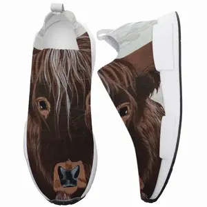 Men Bull - Red Bull Taurus Animals Buffalo Wild NM-1 Popcorn Shoes