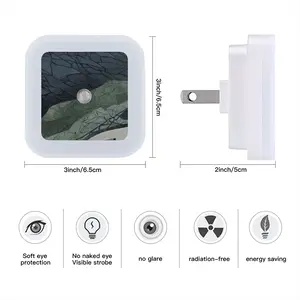 Message Series 2D Sensor Night Light (Square)