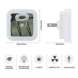 Message Series 1O Sensor Night Light (Square)