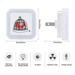 Love Prisoner Sensor Night Light (Square)