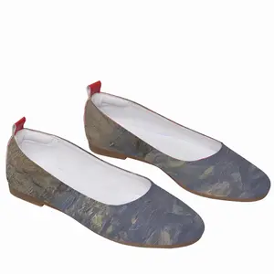 Men Morning In The Winter Forest Single Shoes