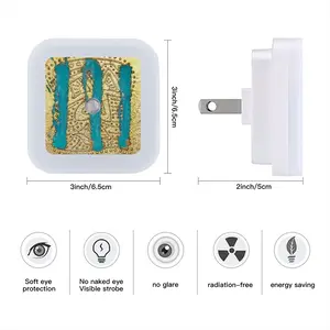 Number 852 Sensor Night Light (Square)