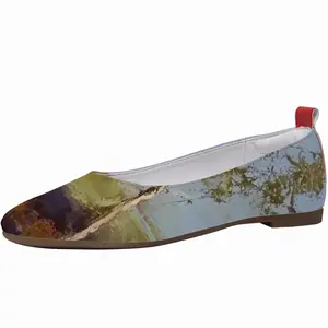 Men White Gum Trees Single Shoes