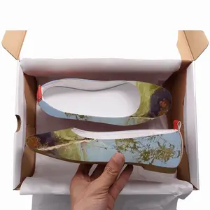 Men White Gum Trees Single Shoes