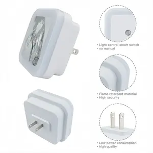 Grey Horse Sensor Night Light (Square)