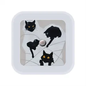 Cats With Thread Sensor Night Light (Square)