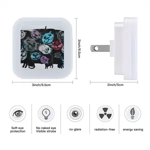 Cats Sensor Night Light (Square)