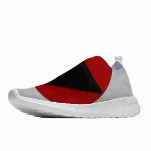 Men Pubic Flag Japan Laceless Popcorn Shoes