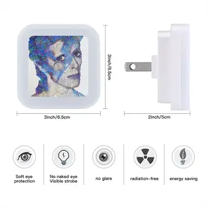 David Bowie Sensor Night Light (Square)