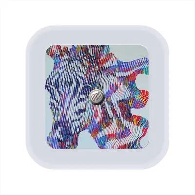 The Colorful Zebra Sensor Night Light (Square)