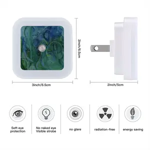 Emerald Code Sensor Night Light (Square)