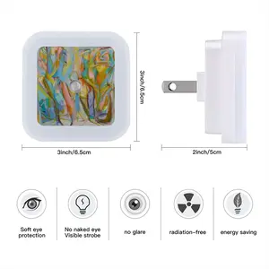 Flourish Code Sensor Night Light (Square)