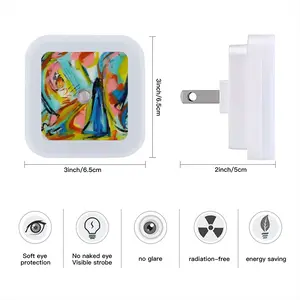 Everything Is Built Sensor Night Light (Square)