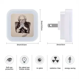 Bernie Sanders Sensor Night Light (Square)