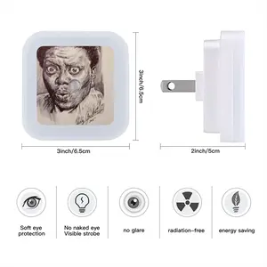 Bernie Mac Portrait Sensor Night Light (Square)