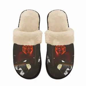 Men Kidnapped Fuzzy Slippers