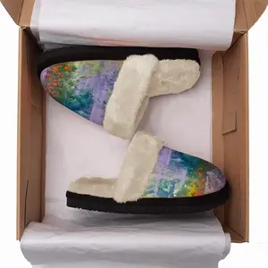 Men Crackcloud Fuzzy Slippers