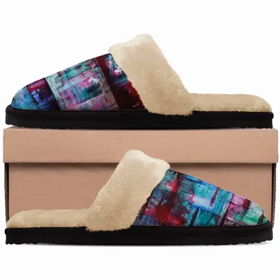 Men Purge Of Palestine Fuzzy Slippers