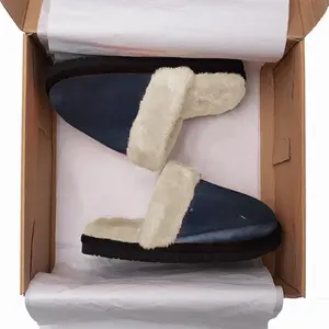 Men Manifest Fuzzy Slippers