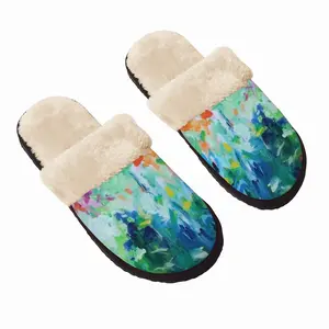 Men Sunny Sound Fuzzy Slippers