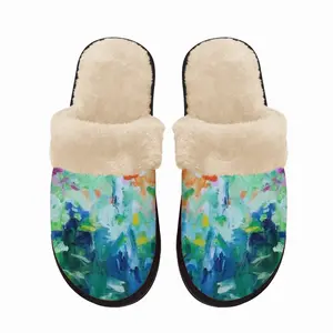 Men Sunny Sound Fuzzy Slippers