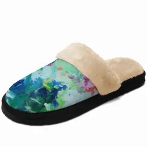 Men Sunny Sound Fuzzy Slippers