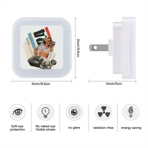 California Sensor Night Light (Square)