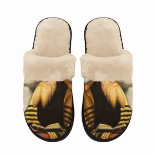 Men Rabbi From Galicia Fuzzy Slippers