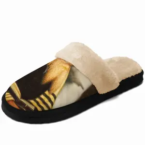 Men Rabbi From Galicia Fuzzy Slippers