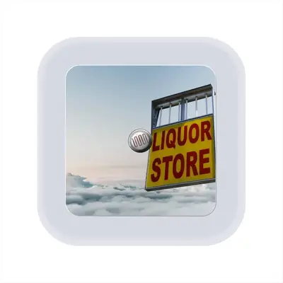 Liquor Store Sensor Night Light (Square)