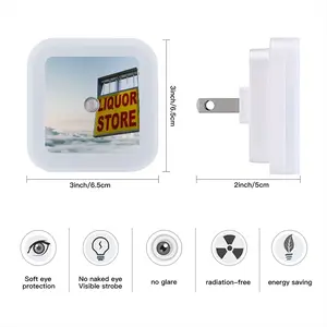 Liquor Store Sensor Night Light (Square)