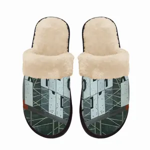 Men Tomorrow Is Another Day Fuzzy Slippers