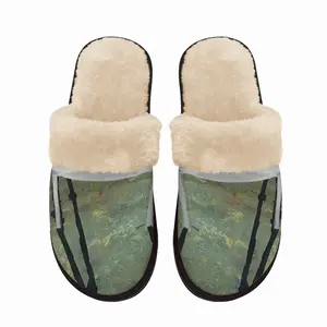 Men Message Series 1O Fuzzy Slippers