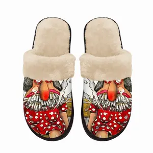 Men Chain Smoker Fuzzy Slippers