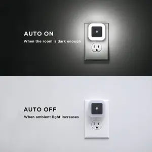 Black Ii Sensor Night Light (Square)