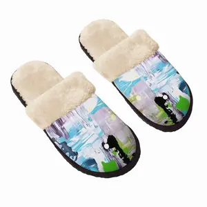 Men Kingdom Of The Elves Fuzzy Slippers