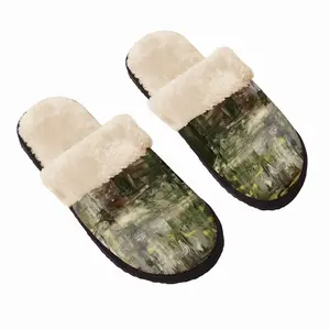 Men The Forest Is My Home Fuzzy Slippers