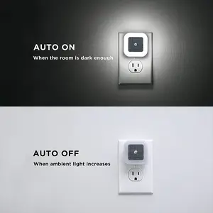 Anthracite Sensor Night Light (Square)