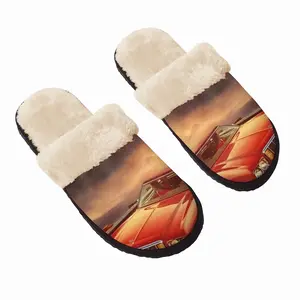 Men Primordial Highway Fuzzy Slippers