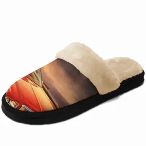 Men Primordial Highway Fuzzy Slippers